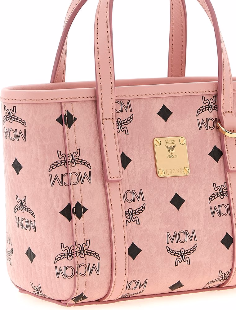 MCM Multicolor Polyethylene Tote Bag