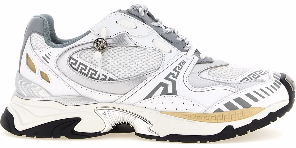 Versace Multicolor Calfskin Chunky Sneakers