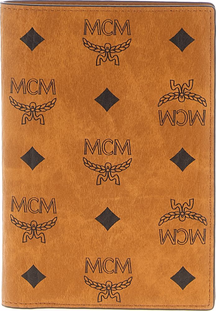 MCM Brown Polyethylene Wallet