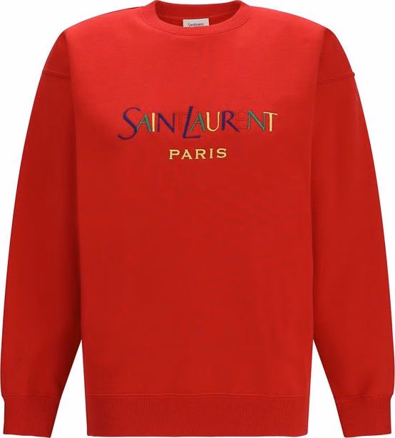 Saint Laurent Multicolor Cotton Sweatshirt