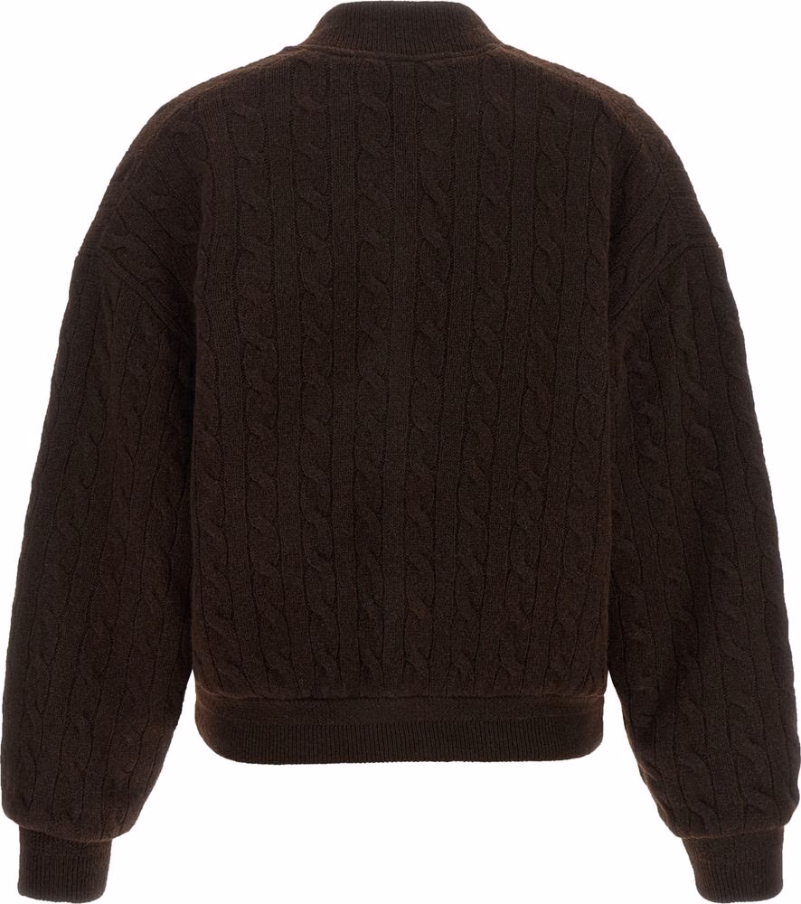 Polo Ralph Lauren Brown Wool Bomber
