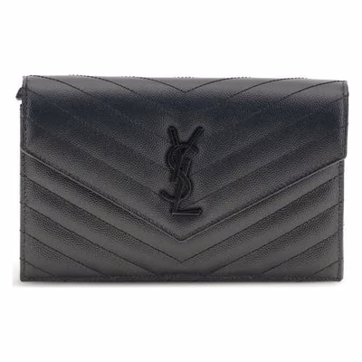 Black Calf Leather Bos Taurus Wallet