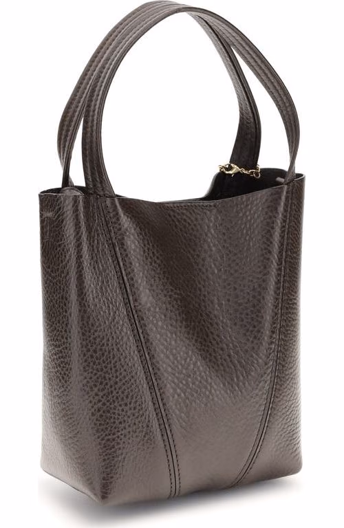 Chloé Brown Calf Leather Bos Taurus Shoulder Bag
