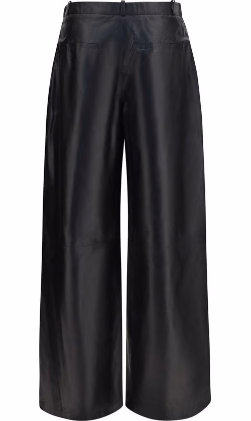 Arma Black Leather Pants