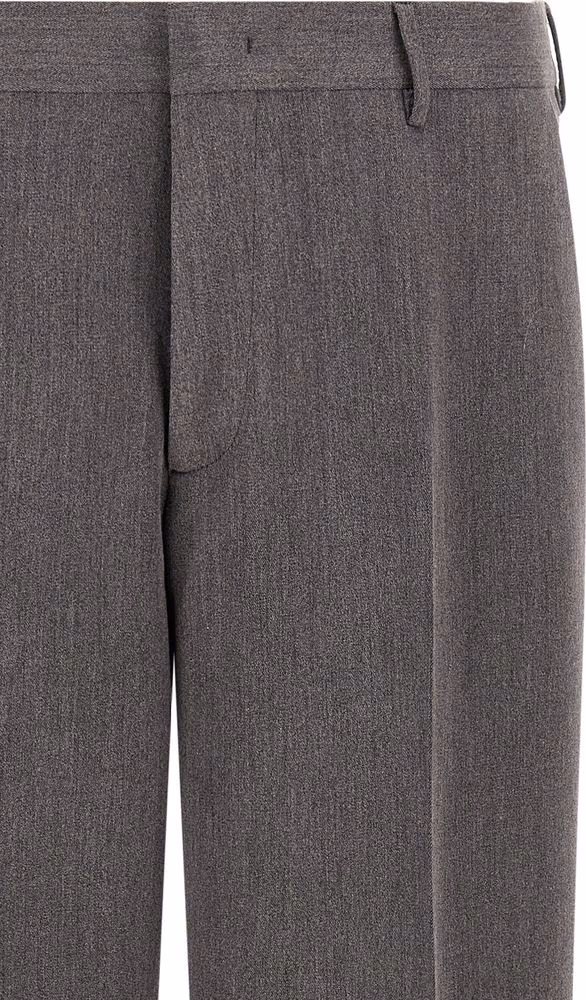 CELLAR DOOR Brown Polyester Casual Pants