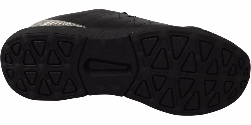 Philipp Plein Black Casual Running Sneakers Shoes
