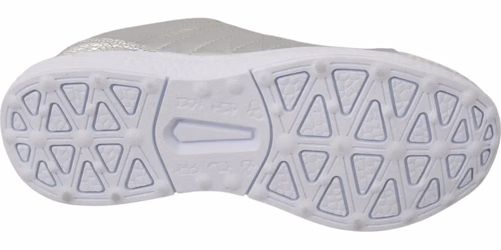 Philipp Plein Gisella Silver Polyester Sneakers Shoes