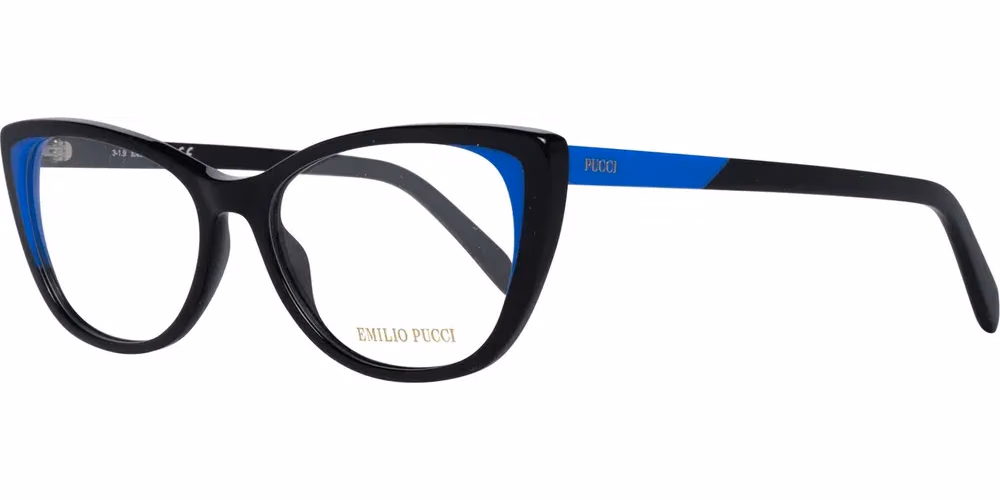 Emilio Pucci Black Plastic Glasses (Frames)