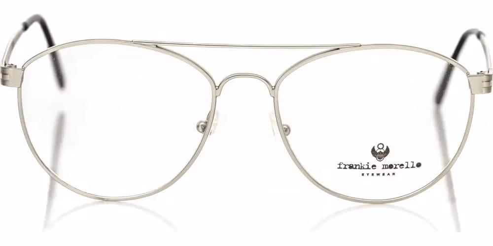 Frankie Morello Silver Metallic Unisex Frame