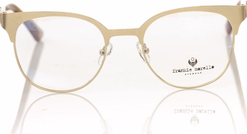 Frankie Morello Gold Acetate Women Frame