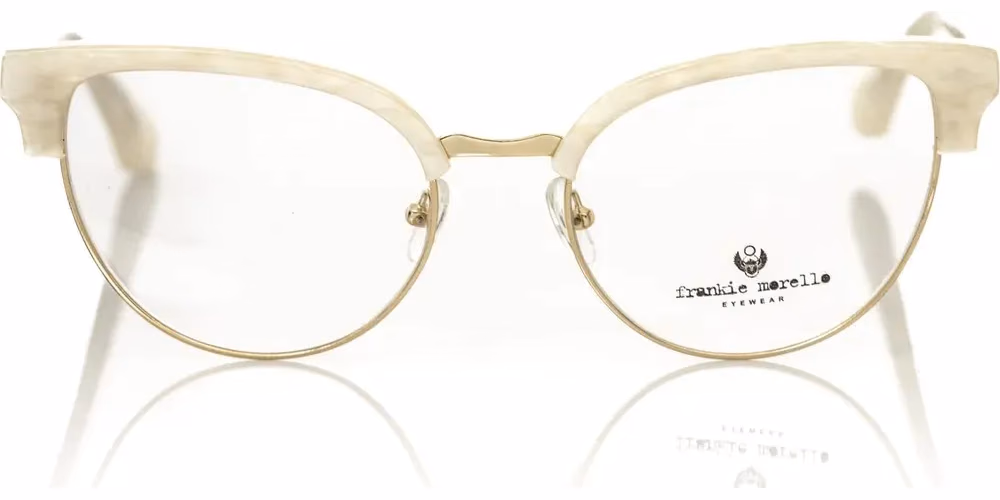 Frankie Morello White Metallic Women's Frame
