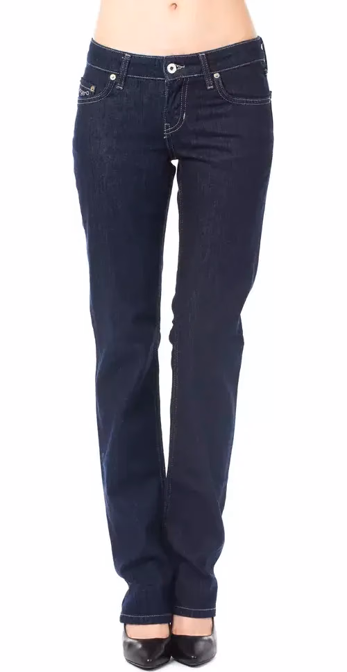 Ungaro Fever Blue Cotton Women's Jeans