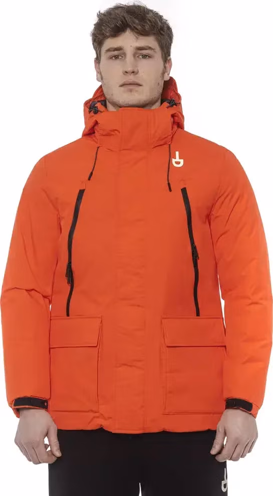 Tond Red Polyester Men's Jacket