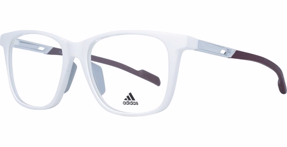 Adidas White Plastic Glasses (Frames)