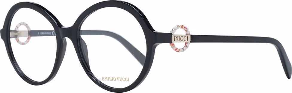 Emilio Pucci Black Plastic Glasses (Frames)