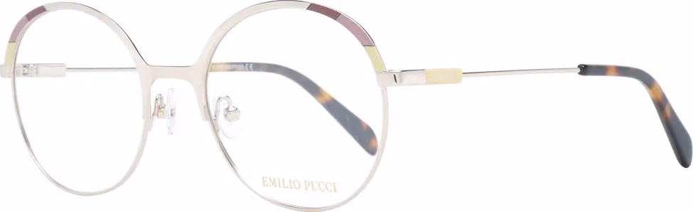 Emilio Pucci Gold Metal Glasses (Frames)