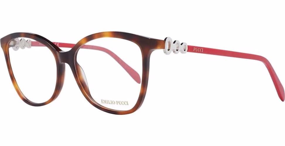 Emilio Pucci Brown Plastic Glasses (Frames)