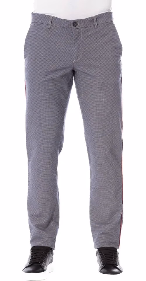 Trussardi Jeans Blue Cotton Men's Jeans