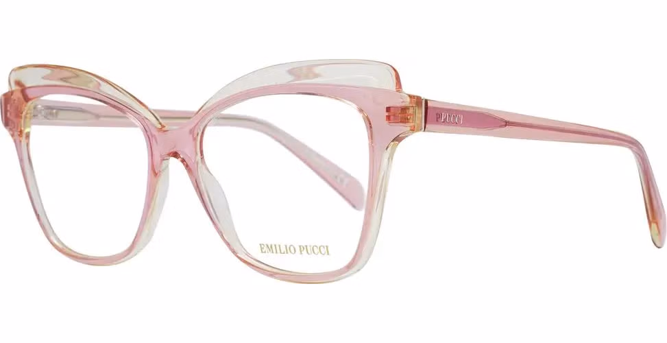 Emilio Pucci Pink Plastic Glasses (Frames)