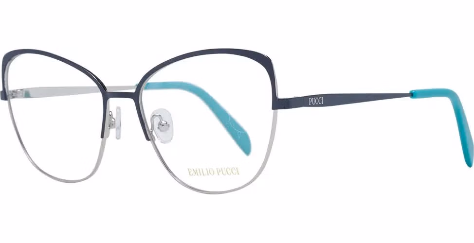 Emilio Pucci Blue Metal Glasses (Frames)
