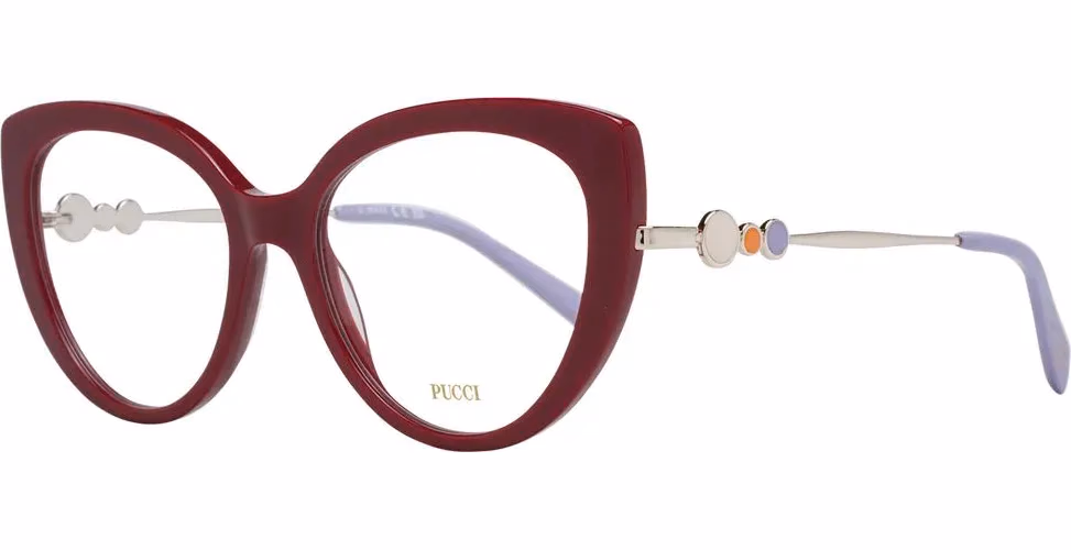 Emilio Pucci Multicolor Plastic Glasses (Frames)