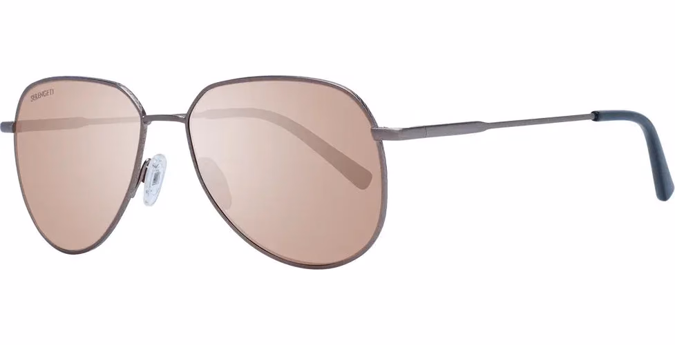 Serengeti Bronze Metal Sunglasses