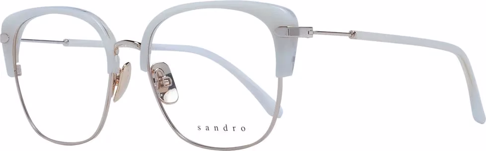 Sandro White Stainless Steel Glasses (Frames)