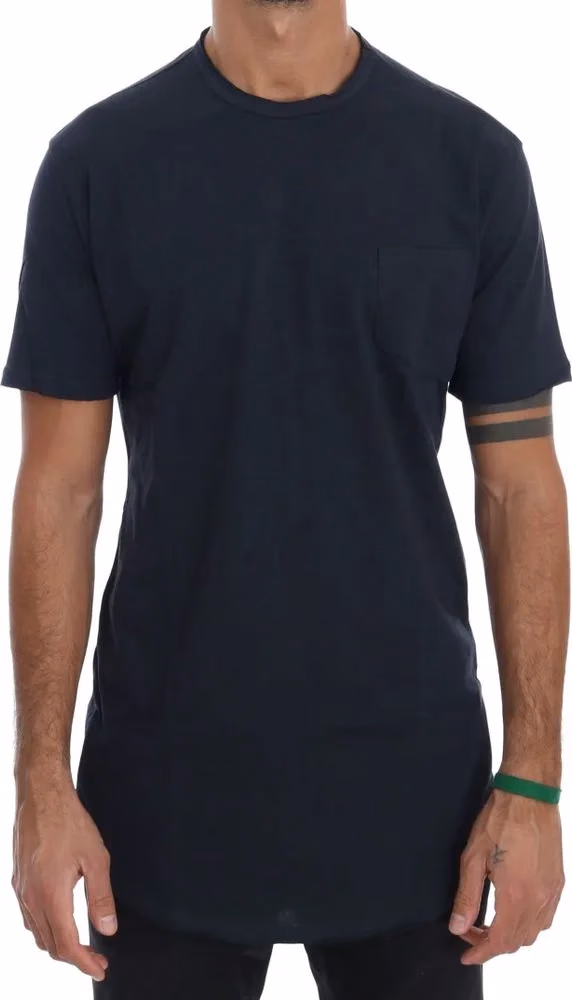 Daniele Alessandrini Blue Cotton Crewneck T-Shirt