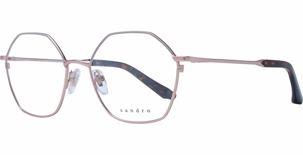 Sandro Rose Gold Stainless Steel Glasses (Frames)
