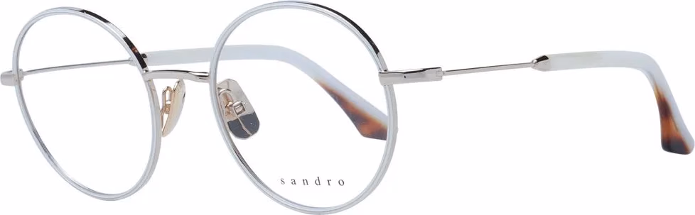 Sandro White Stainless Steel Glasses (Frames)