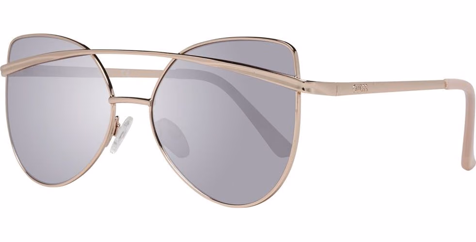 Guess Rose Gold Metal Sunglasses