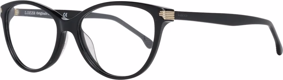Lozza Black Plastic Glasses (Frames)