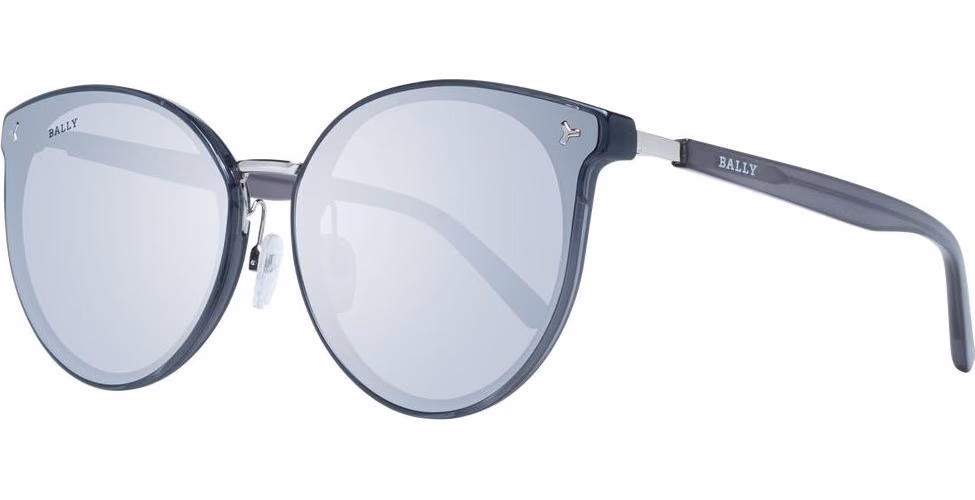 Bally Gray Metal & Plastic Sunglasses