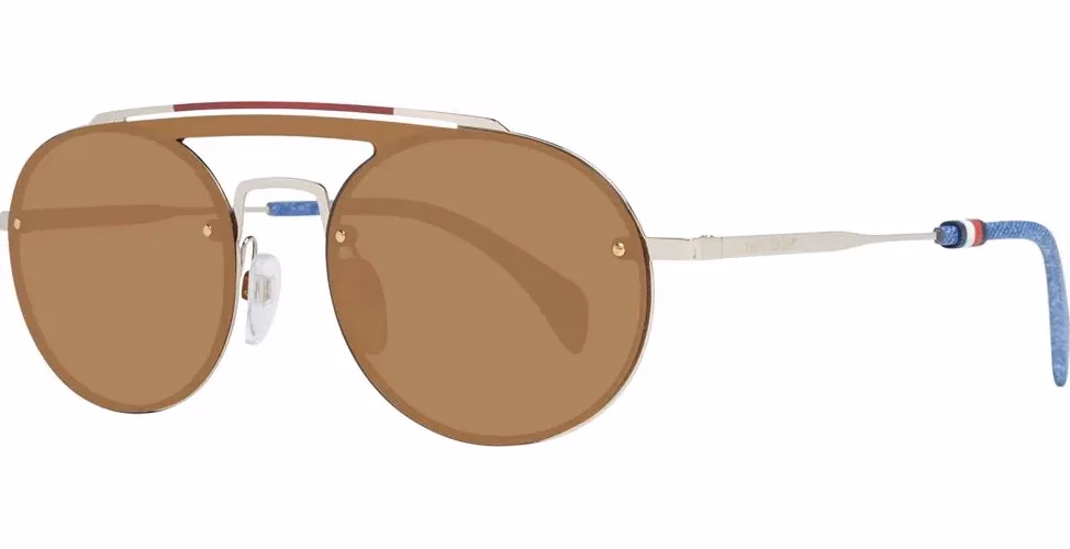 Tommy Hilfiger Gold Metal & Plastic Sunglasses
