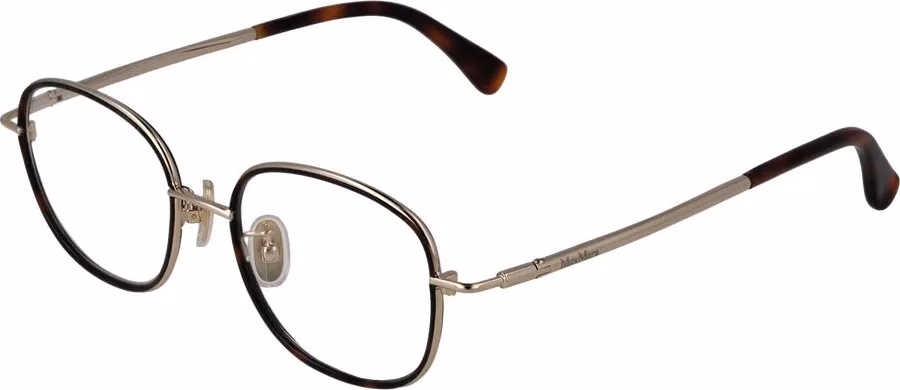 Max Mara Brown Metal Glasses (Frames)
