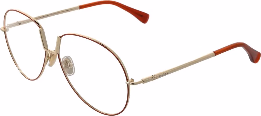 Max Mara Orange Metal Glasses (Frames)