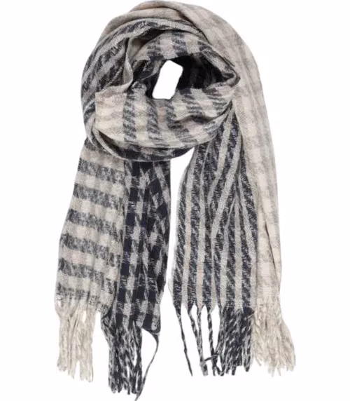Only Gray Recycled Polyester Scarf