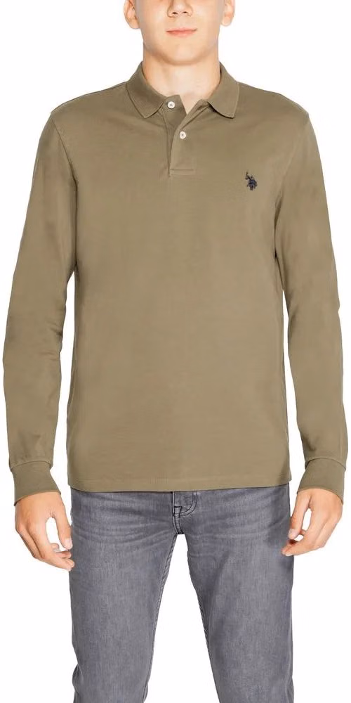 U.S. POLO ASSN. Green Cotton Long Sleeve T-Shirt