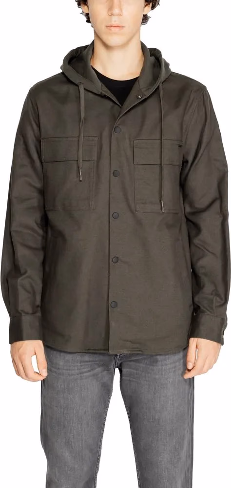 Antony Morato Green Cotton Shell Jacket
