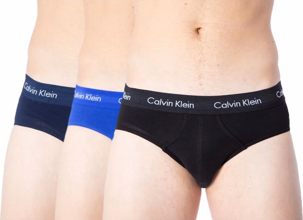Calvin Klein Underwear Blue Cotton Briefs