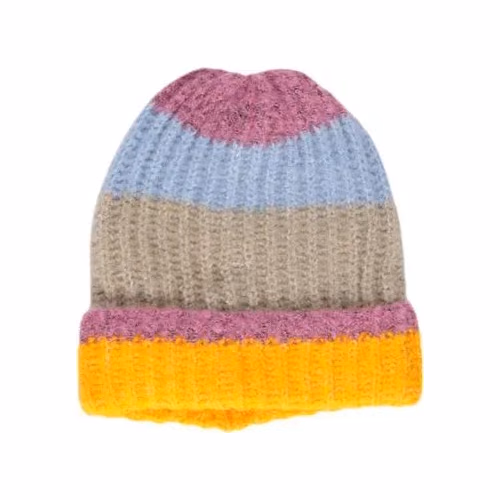 Pieces Bicolor Marabou Cap (Baseball Hat)