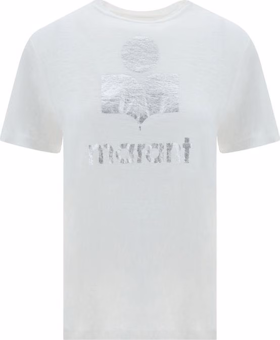 Isabel Marant Étoile White Linen T-Shirt