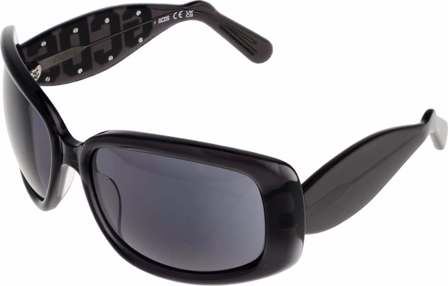 GCDS Black Acetate Sunglasses