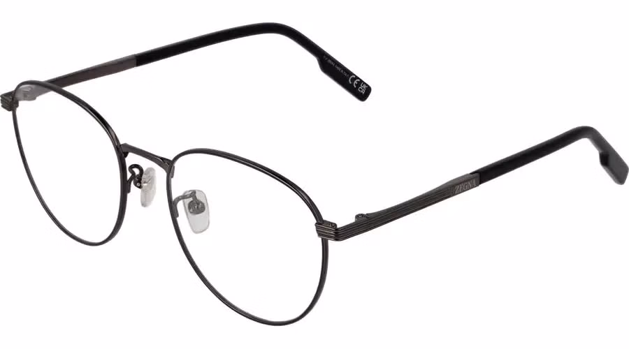 Ermenegildo Zegna Gray Titanium Glasses (Frames)