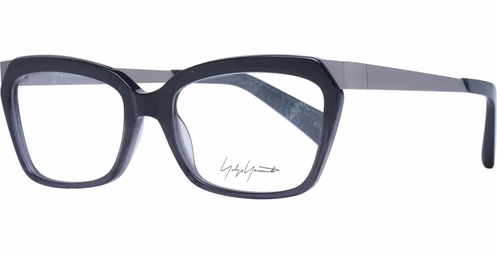 Yohji Yamamoto Black Acetate Glasses (Frames)