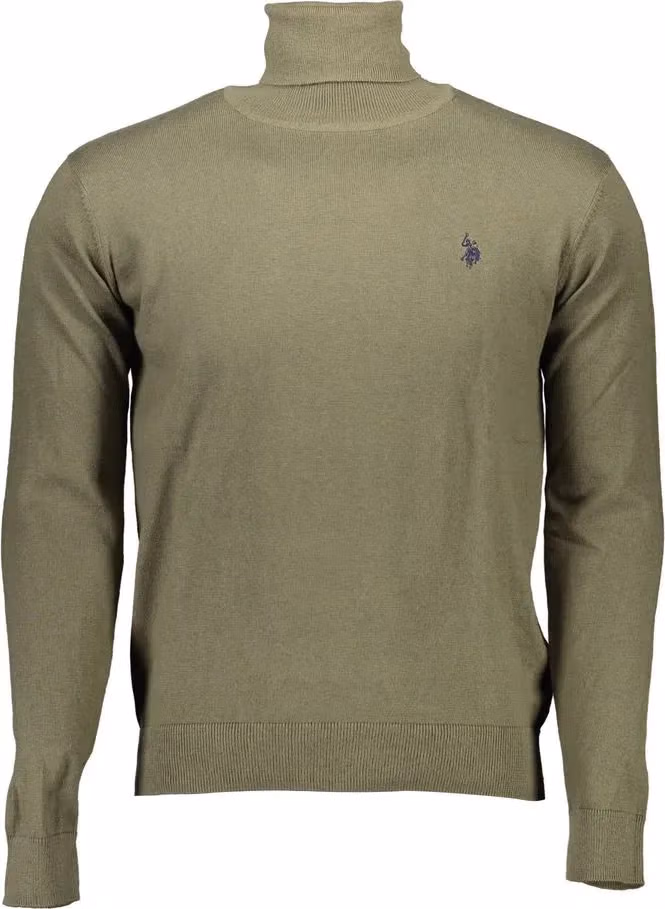 U.S. POLO ASSN. Verde Cotton Mens Sweater