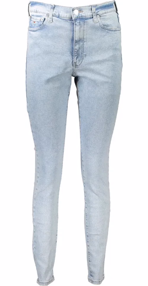 Tommy Hilfiger Azzurro Cotton Women Jeans