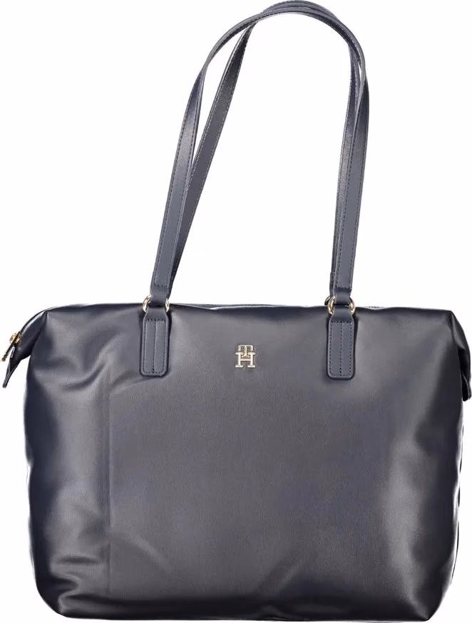 Tommy Hilfiger Blue Polyester Women Shoulder Bag