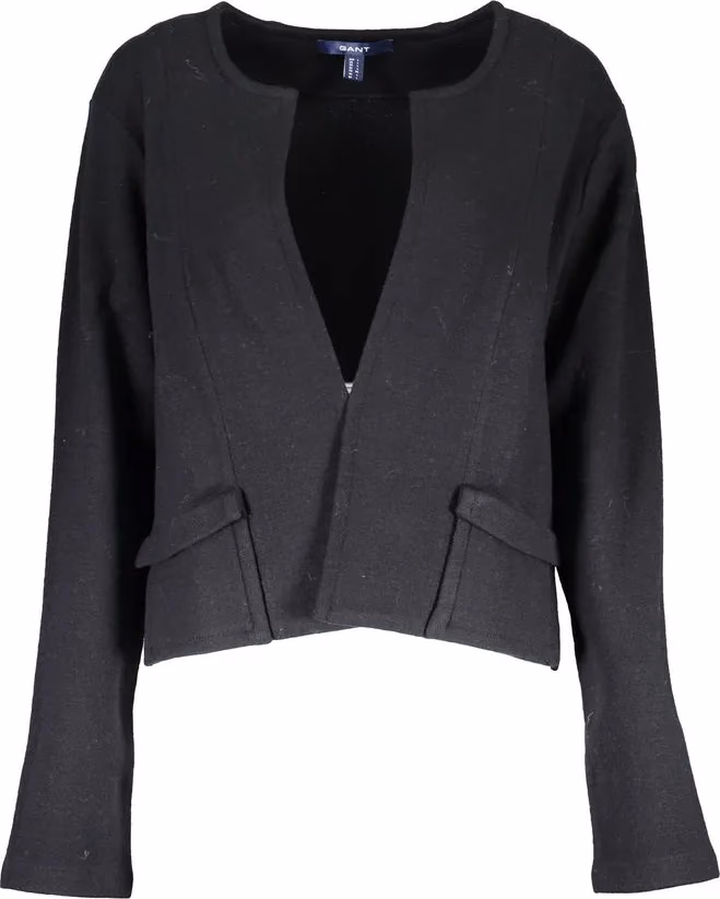Gant Black Wool Women Cardigan