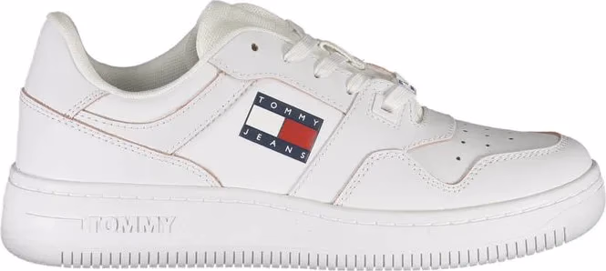 Tommy Hilfiger Bianco Leather Women Sneaker